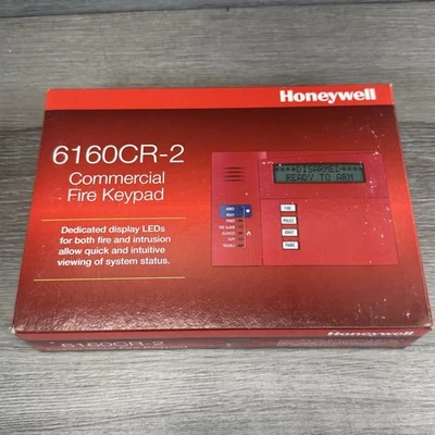Honeywell 6160CR-2 Commercial Fire Keypad New Open Box - Image 1 of 4
