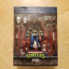 Super7 - Teenage Mutant Ninja Turtles ULTIMATES Foot Soldier Battle Damaged NEW