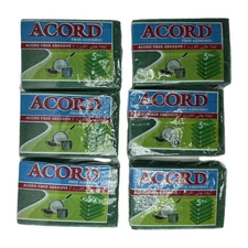 6×5=30 Heavy Duty Scouring Fiber Pads for Home & Kitchen Scour Scrub Cleaning