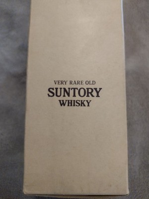 Vintage Suntory Very Rare Old Whisky Empty Bottle 760ml from Japan
