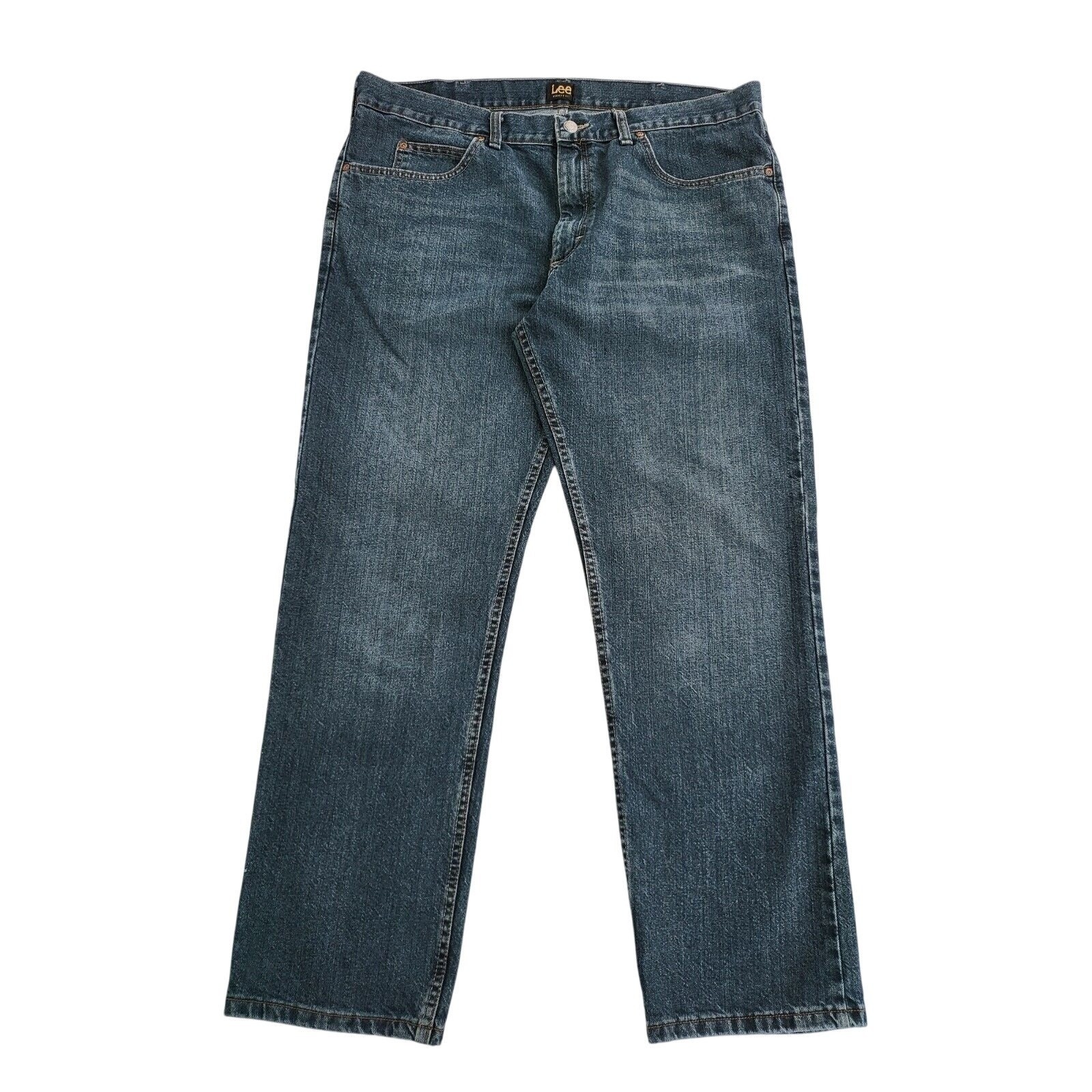 's Size 38x30 Blue Pants Relaxed Straight American Work Rins