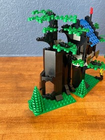 Lego - Castle - 6054 - Forestmen's Hideout - 100% Complete - Instructions