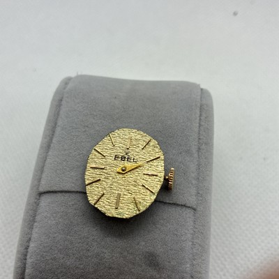 Ebel Vintage Ladies Dial Missing Minute Hand, On A Working Belvil Movement