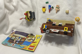 LEGO 3833 Sponge Bob  Square Pants Krusty Krab Adventures Complete - No Box