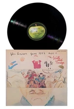 The BEATLES - John Lennon Walls And Bridges LP Japan Vinyl W/ All Inserts NM !