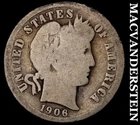 1906-O Barber Dime- Silver- Scarce Better Date No Reserve #J847
