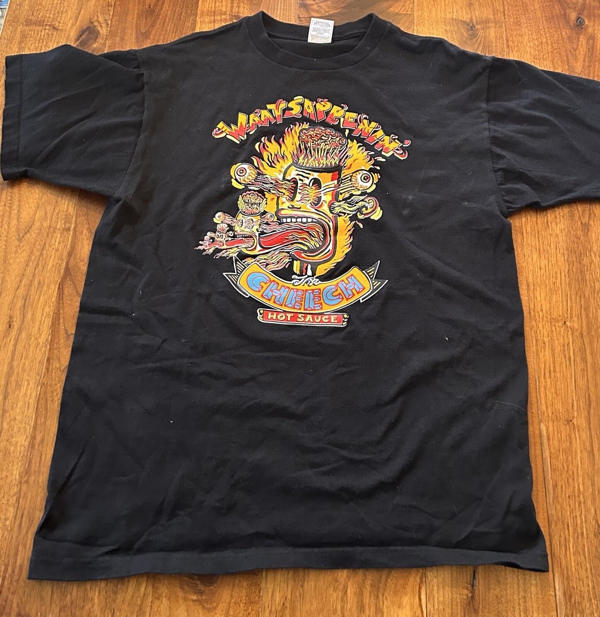 Cheech and Chong Waatsappenin The Cheech Hot Sauce T-shirt Cheech and Chong Waatsappenin The Cheech Hot Sauce T-shirt