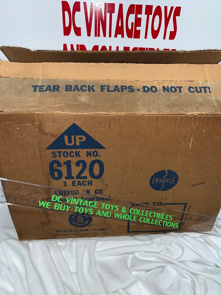 Mattel Switch-N-Go 1965 interruptor de aire-paquete y tubo flexible paquete de orugas perdido en el espacio Foto 4 de 4