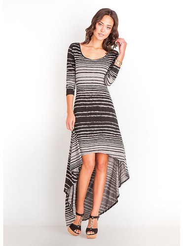 NWT Guess Andrea Long-Sleeve ultra-soft jersey Dress size XS - Picture 4 of 5