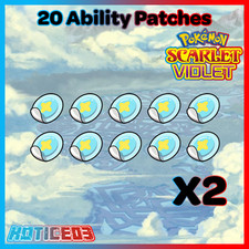 20 Ability Patches Held by 6IV Shinies Pokemon Scarlet Violet