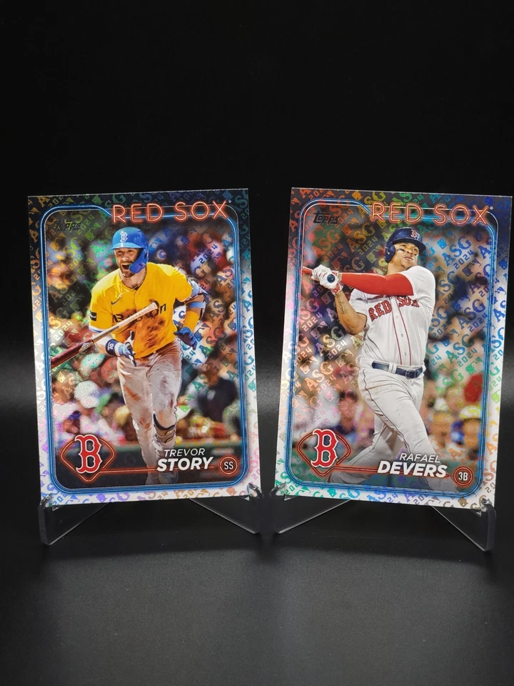 Rafael Devers 2024 Topps Juego de Estrellas Variación ASG #22 RC +29 Tarjetas de Bonificación! Foto 3 de 4