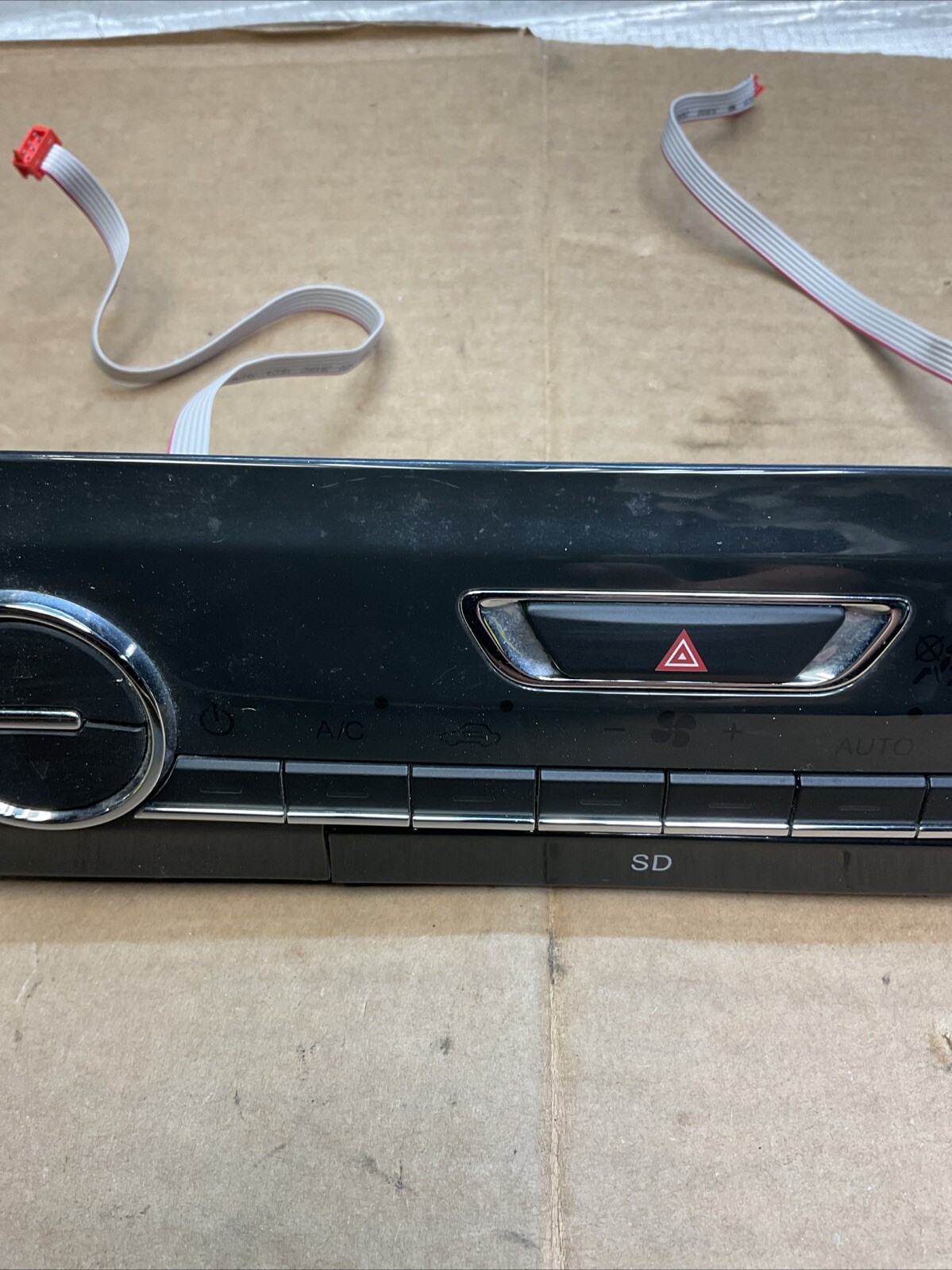 DASH A/C CLIMATE CONTROL SWITCH OEM 670012554 MASERATI QUATTROPORTE 2014 - 2016
