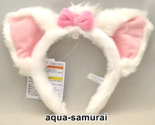 Tokyo Disney Resort Marie Fluffy Ears Headband The Aristocats NWT Disney Park