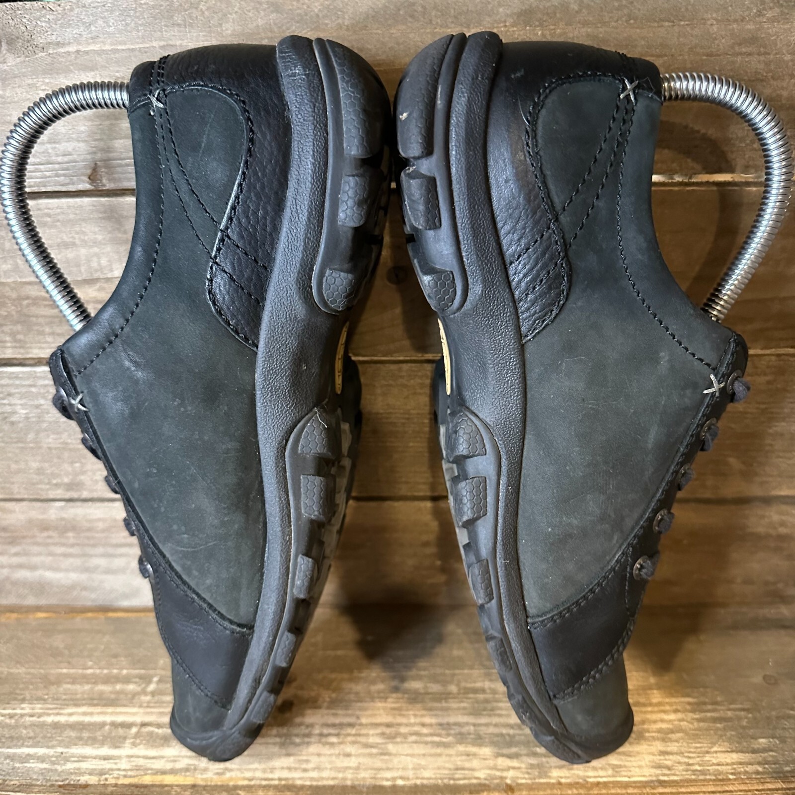 Scarpe da ginnastica donna Keen Sisters nere in pelle atletica trail trekking taglia 9 M