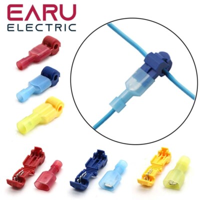 T-Tap Elektrische Draht Crimp Klemmen Schnell Spleiß Kabel Verbinder Kit