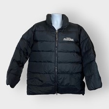 Polo Jeans Ralph Lauren Mens Puffer Jacket Large Black Down Filling
