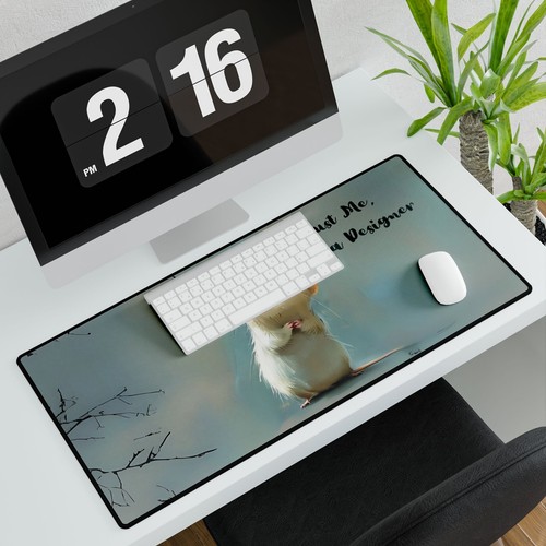Trust me I m designer Graphic designer desk mat Large Mousepad, Gift - 第 12/13 張圖片