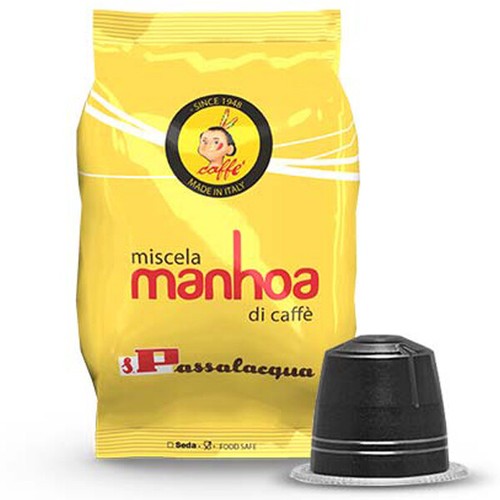Caffè Passalacqua 600 Capsule Compatibili Nespresso miscela Manhoa - Offerta - Imagen 7 de 12