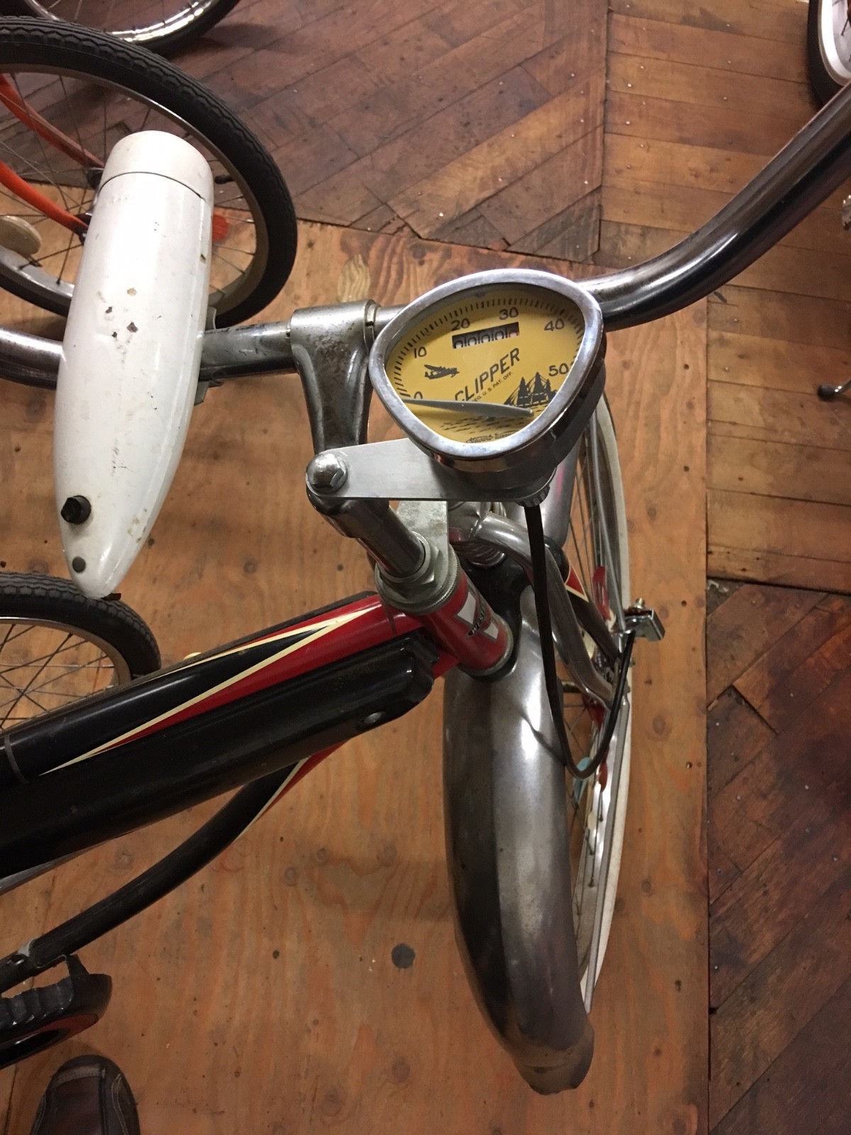 Bicycle Speedometer Stewart Warner HEAD ONLY  ALL METAL USA SUPER DEAL