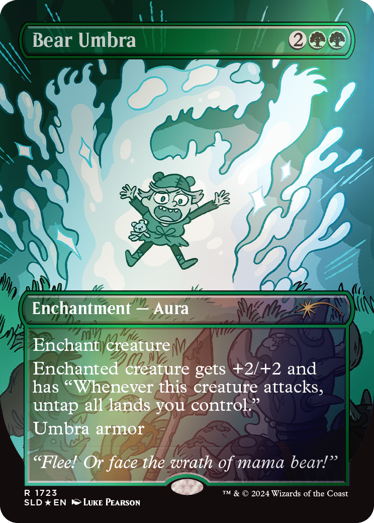 MTG Secret Lair ~ Featuring: Luke Pearson ~ Rainbow FOIL