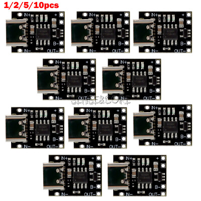 1-10pc 1A 3.7V4.2V Ternary Lithium Battery Charging Board Charger Module Type-C