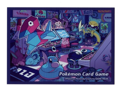 Night Arcade Individual Card Sleeve Pokemon Center Japan Original