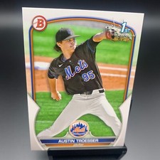 2023 Bowman Draft Paper #BD-176 Austin Troesser 1st Bowman New York Mets