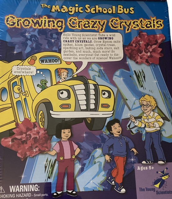 The Magic School Bus Growing Crazy Crystals Science Kit Age 5 For Sale Online Ebay