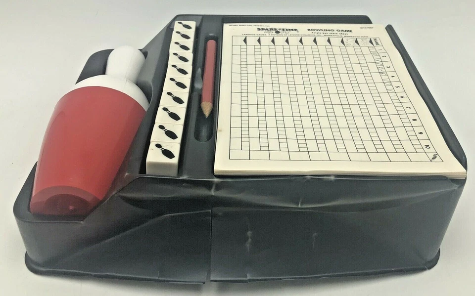 Vintage Lakeside Spare Time Bowling Game Table Top Dice Game 8340 - Image 3 of 4