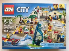 people pack fun at the beach