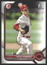 Bryce Hubbart #BD-17 2022 Bowman Draft Cincinnati Reds