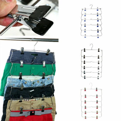 Grucce appendiabiti neri in plastica