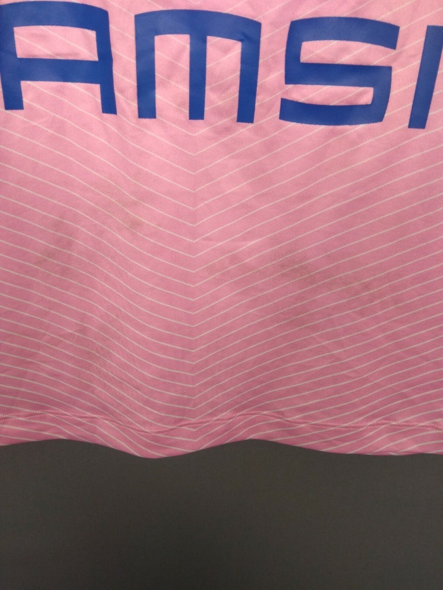 Maillot Match Porté Olivier Sorlin - Évian Thonon Gaillard 2013/14 Domicile Rose Kappa Taille M