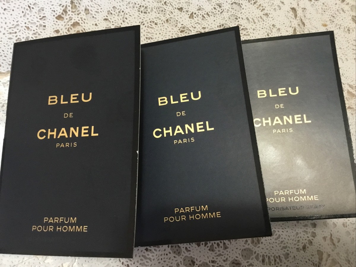 Bleu De Chanel Parfum 1.5ML X 3 | eBay