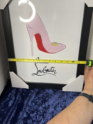 CHRISTIAN LOUBOUTIN WALL ART NEW | eBay
