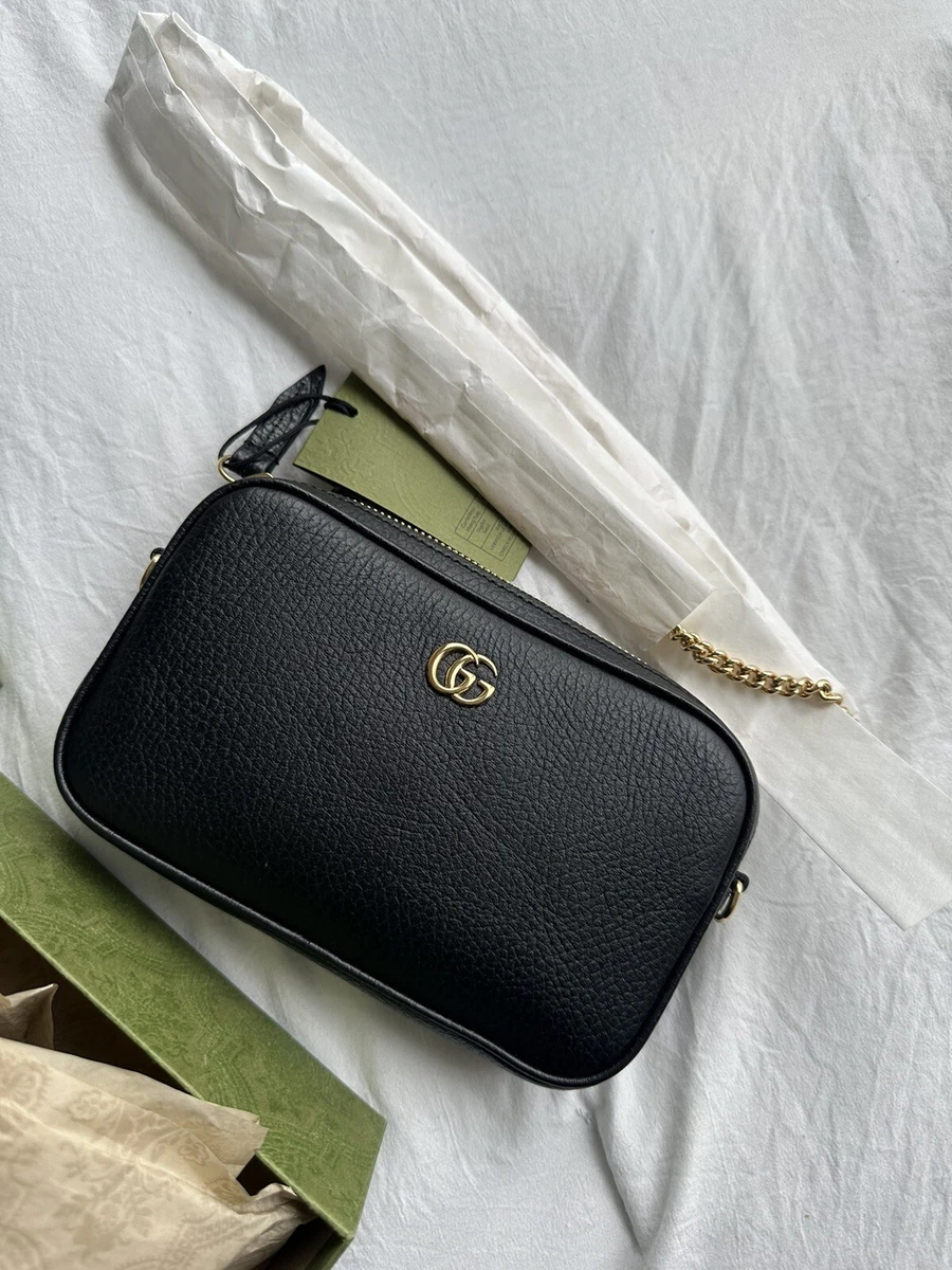 Gucci Black Mini Wish Dollar Calf Bag