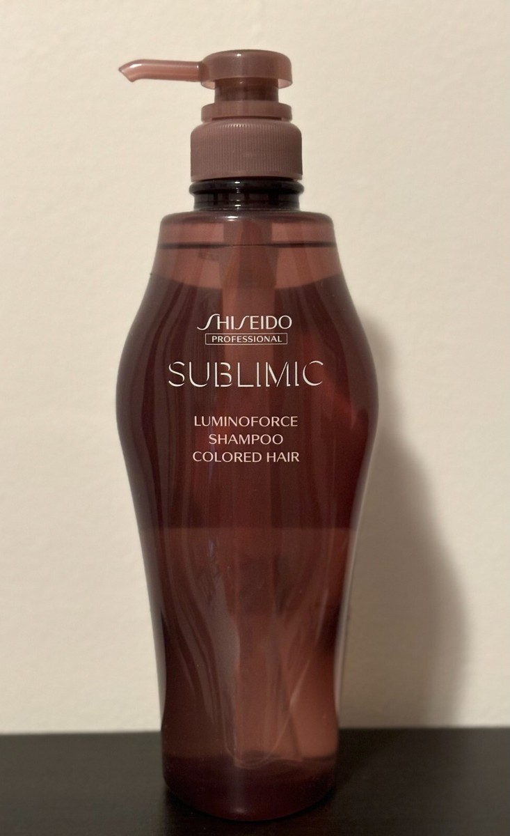 Shiseido Professional SUBLIMIC Luminoforce Shampoo Colored Hair