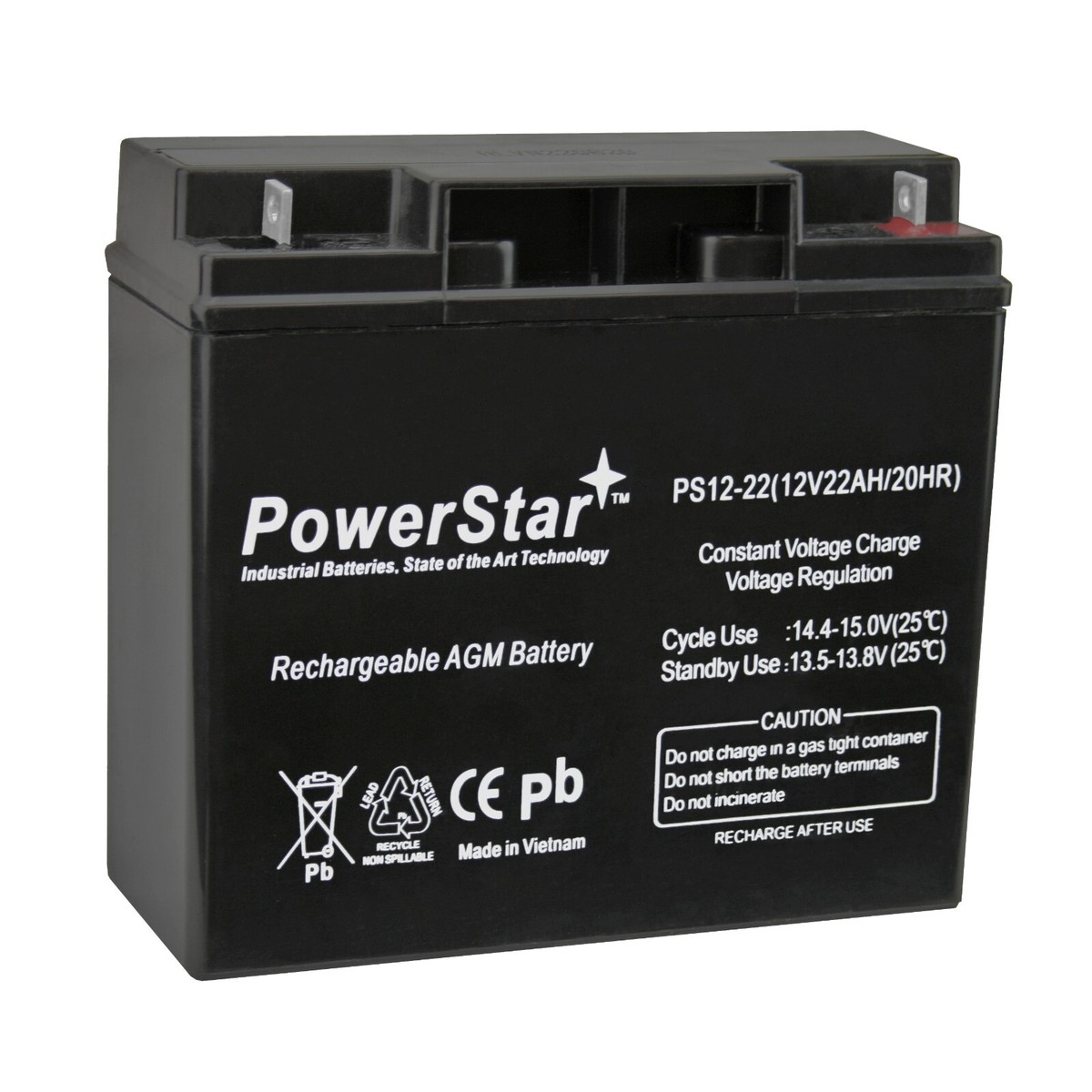 MK Battery ES20-12C 12V 20AH Sealed Lead Acid Battery Maintenance-Free