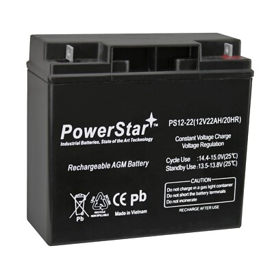 MK Battery ES20-12C 12V 20AH Sealed Lead Acid Battery Maintenance-Free