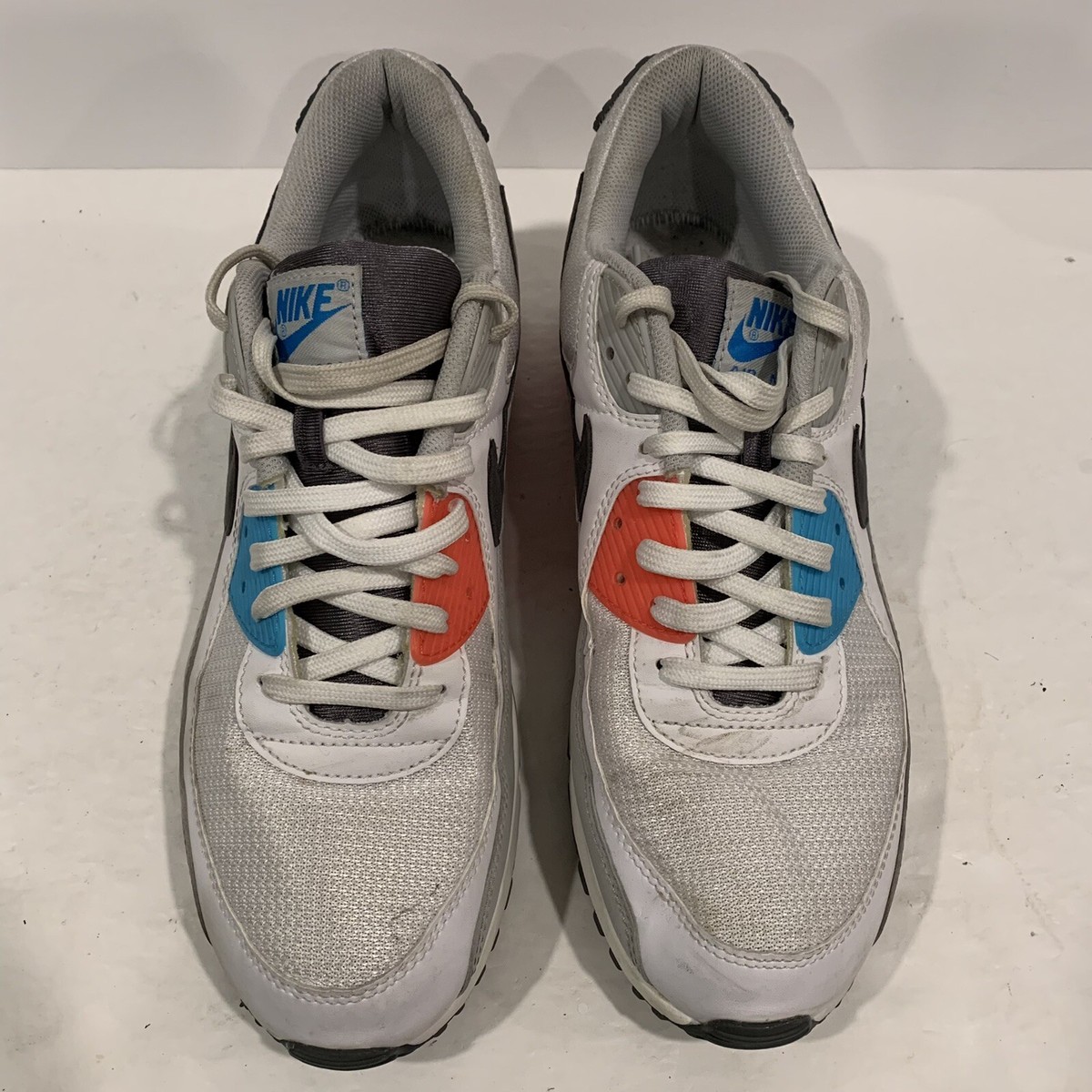 Nike Men's US 13 Air Max 90 Chlorine Blue Black Gray CV8839
