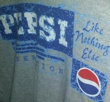 VTG pepsi T-shirt Single Stitch Made In USA L / XL nothing else is a pepsi