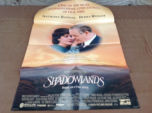 1993 Shadowlands Original Movie House Full Sheet Poster 