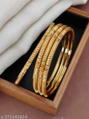 Antique Gold Kade Fancy Gold Kada Design For Ladies Bracelet