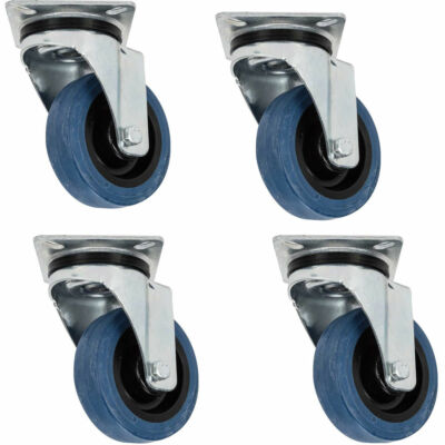 RCF AC-4CASTER-SET-LOCK (4-Pack) 4'' Locking Casters for Subwoofer/Sub Speaker