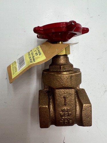 SMITH COOPER 1" IPS Premium Brass Gate Valve Bronze (PN 171 9101K)
