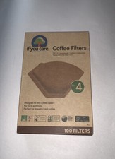 If You Care Unbleached Coffee Filters No. 4 100 Ct.
