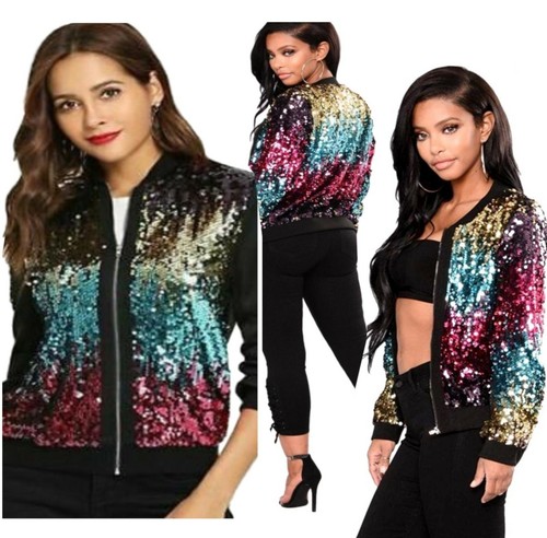 glitter sequin jacket