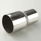 2.25" 57mm To 2.5'' 63mm Flared Exhaust Reducer Sleeve Pipe Connector Adapter