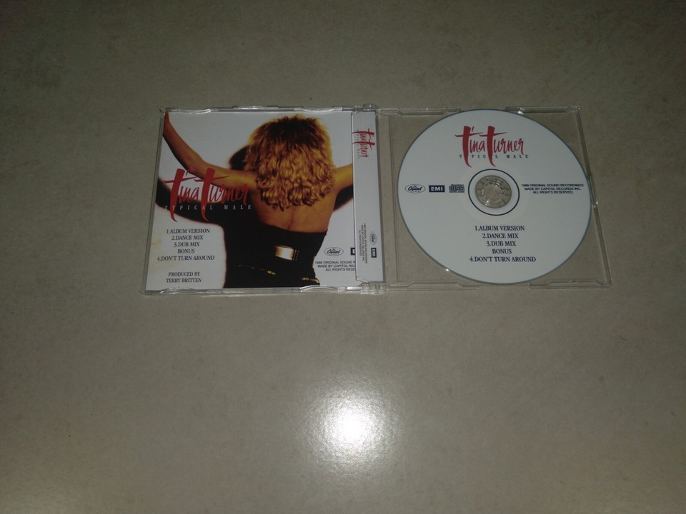 Tina Turner Typical Male cd single Free Shipping eBay