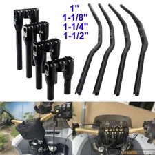 Club Style 1" 1-1/8" or 1-1/2" Handlebar Risers For Harley Touring Softail Dyna